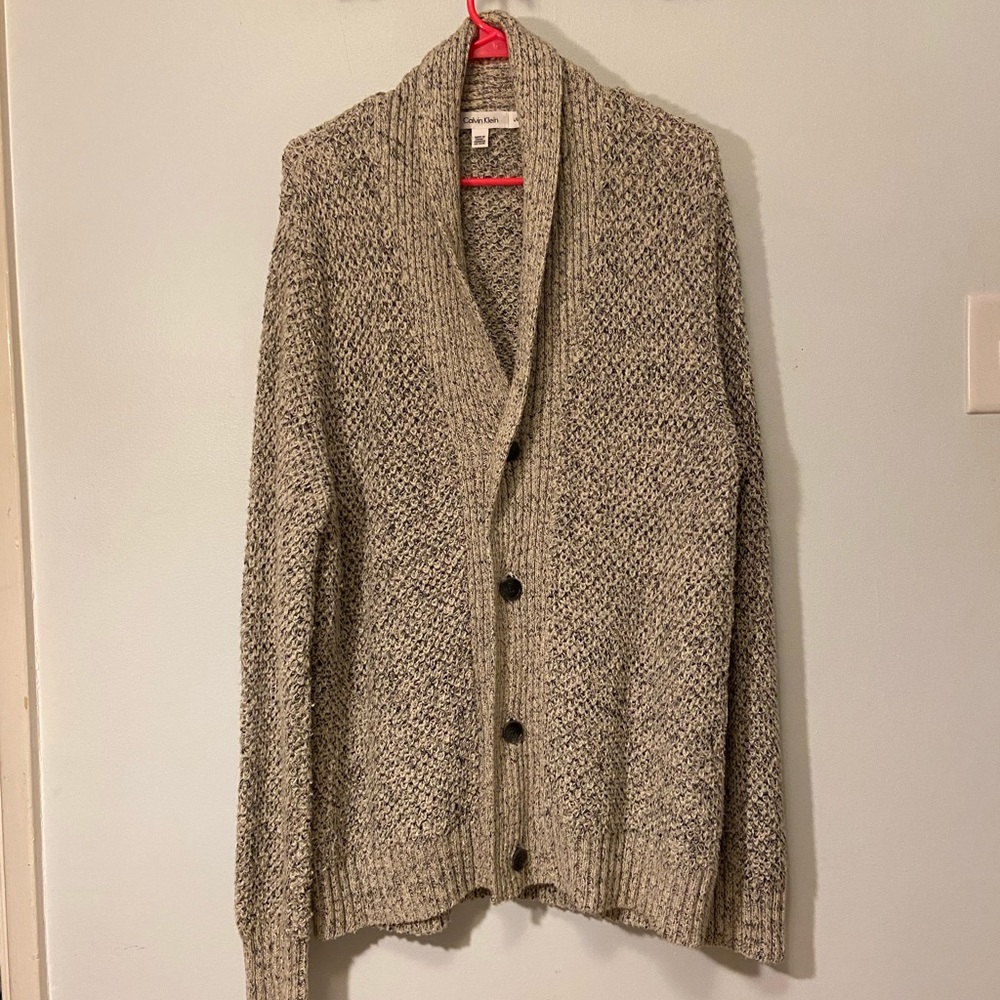 Calvin Klein Men's Sweater Cardigan (L)
